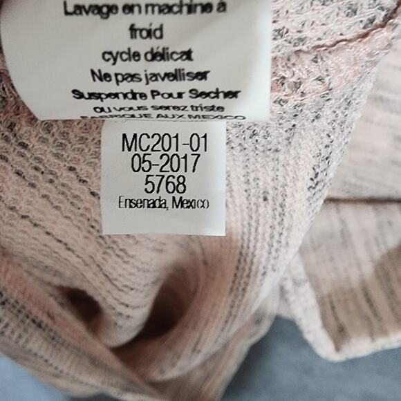 Lularoe Julia Knit Dress Scoop Neck Soft Heathered Pink Size Large - Picture 7 of 9